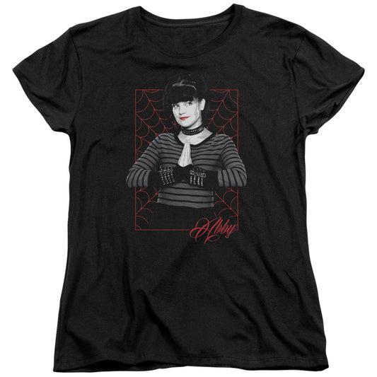 Ncis Abby Webs Womens T Shirt Black Officially Licensed