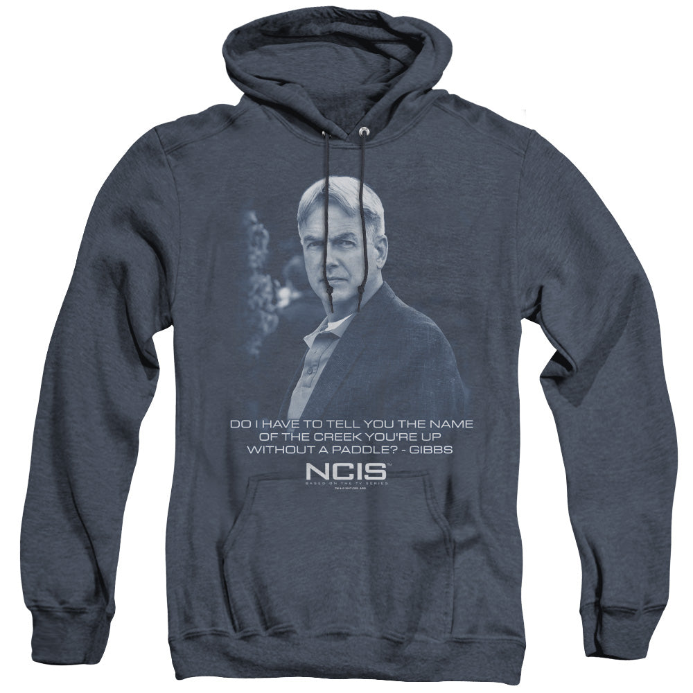Ncis Creek Heather Mens Hoodie Navy Officially Licensed