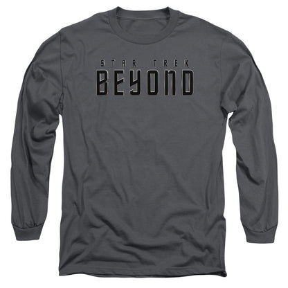 Star Trek Beyond Star Trek Beyond Mens Long Sleeve Shirt Charcoal Officially Licensed Officially Licensed