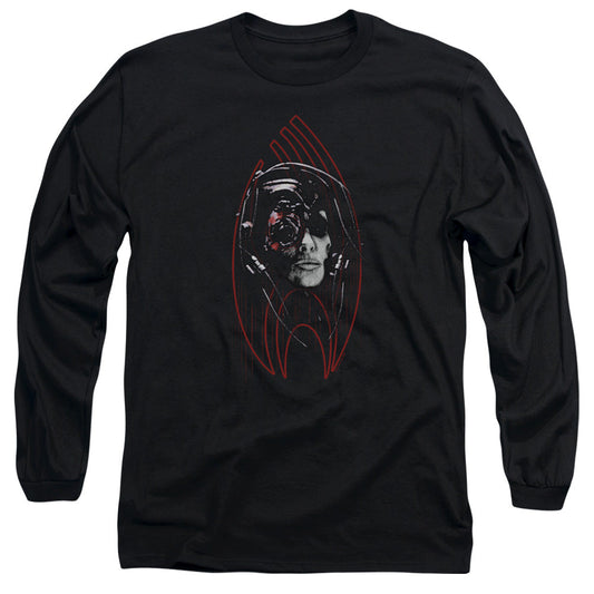 Star Trek Borg Construct Mens Long Sleeve Shirt Black Officially Licensed Officially Licensed