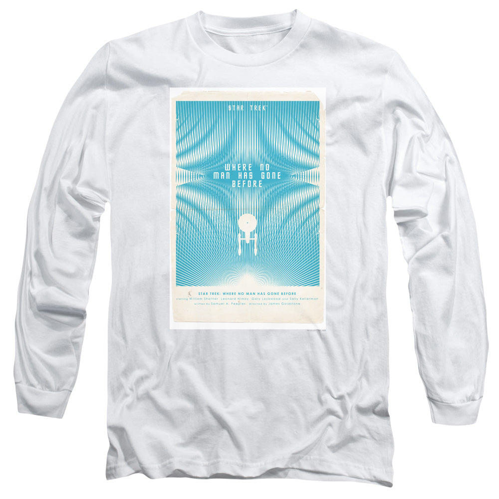 Star Trek Tos Episode 3 Mens Long Sleeve Shirt White Officially Licensed Officially Licensed
