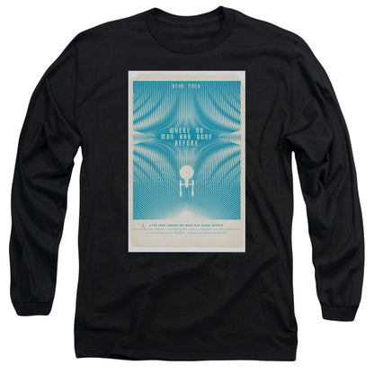 Star Trek Tos Episode 3 Mens Long Sleeve Shirt Black Officially Licensed Officially Licensed