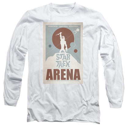 Star Trek Tos Episode 18 Mens Long Sleeve Shirt White Officially Licensed Officially Licensed