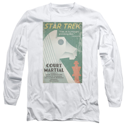 Star Trek Tos Episode 20 Mens Long Sleeve Shirt White Officially Licensed Officially Licensed