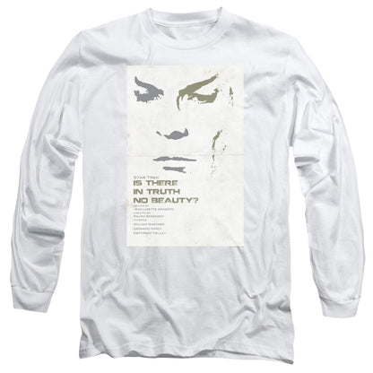 Star Trek Tos Episode 60 Mens Long Sleeve Shirt White Officially Licensed