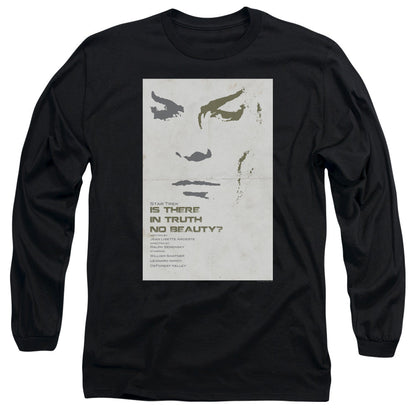 Star Trek Tos Episode 60 Mens Long Sleeve Shirt Black Officially Licensed