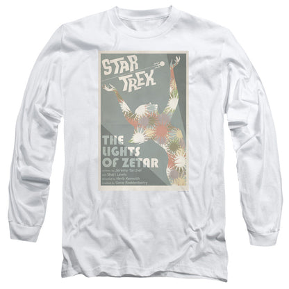 Star Trek Tos Episode 73 Mens Long Sleeve Shirt White Officially Licensed