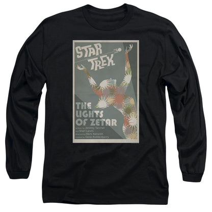 Star Trek Tos Episode 73 Mens Long Sleeve Shirt Black Officially Licensed