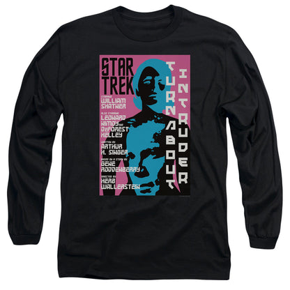 Star Trek Tos Episode 79 Mens Long Sleeve Shirt Black Officially Licensed