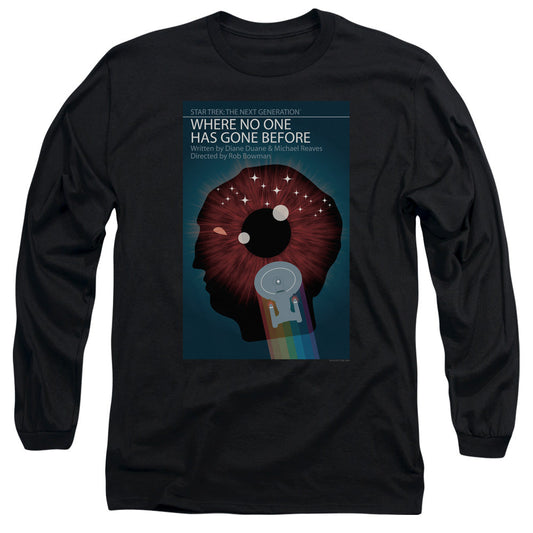 Star Trek Tng Season 1 Episode 6 Mens Long Sleeve Shirt Black Officially Licensed Officially Licensed