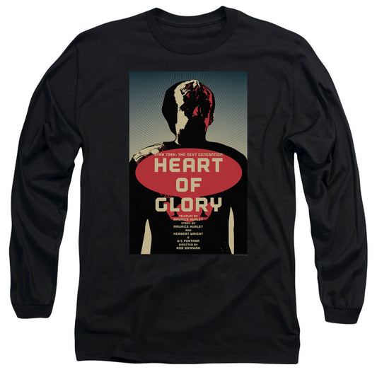 Star Trek Tng Season 1 Episode 20 Mens Long Sleeve Shirt Black Officially Licensed Officially Licensed