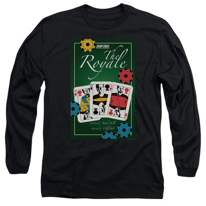 Star Trek Tng Season 2 Episode 12 Mens Long Sleeve Shirt Black Officially Licensed Officially Licensed
