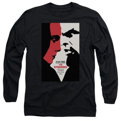 Star Trek Tng Season 2 Episode 20 Mens Long Sleeve Shirt Black Officially Licensed Officially Licensed
