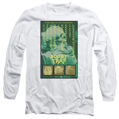 Star Trek Tng Season 3 Episode 6 Mens Long Sleeve Shirt White Officially Licensed Officially Licensed