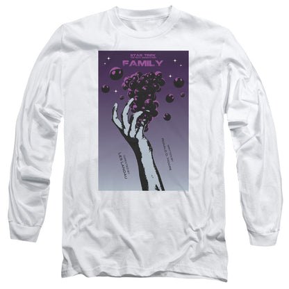 Star Trek Tng Season 4 Episode 2 Mens Long Sleeve Shirt White Officially Licensed Officially Licensed