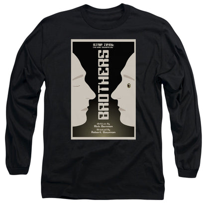 Star Trek Tng Season 4 Episode 3 Mens Long Sleeve Shirt Black Officially Licensed Officially Licensed