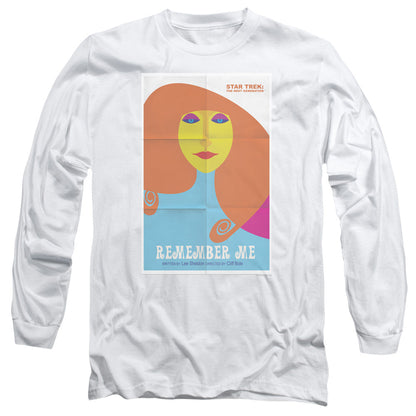 Star Trek Tng Season 4 Episode 5 Mens Long Sleeve Shirt White Officially Licensed Officially Licensed