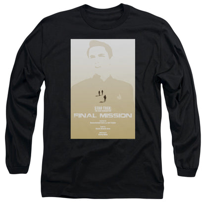 Star Trek Tng Season 4 Episode 9 Mens Long Sleeve Shirt Black Officially Licensed Officially Licensed