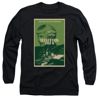 Star Trek Tng Season 5 Episode 1 Mens Long Sleeve Shirt Black Officially Licensed Officially Licensed