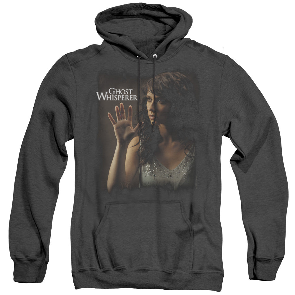 Ghost Whisperer Ethereal Mens Heather Hoodie Black Officially Licensed