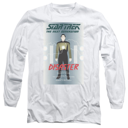 Star Trek Tng Season 5 Episode 5 Mens Long Sleeve Shirt White Officially Licensed Officially Licensed