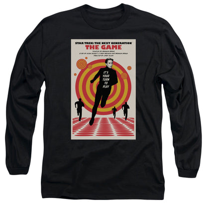 Star Trek Tng Season 5 Episode 6 Mens Long Sleeve Shirt Black Officially Licensed Officially Licensed