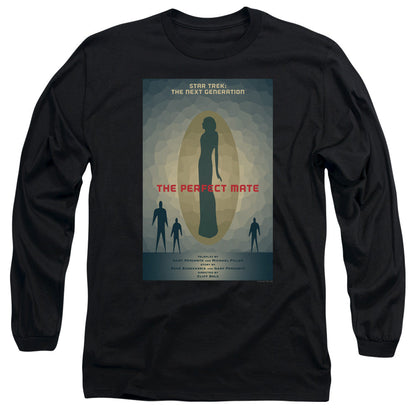 Star Trek Tng Season 5 Episode 21 Mens Long Sleeve Shirt Black Officially Licensed Officially Licensed