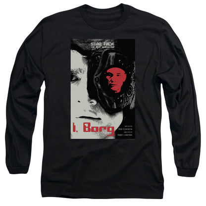 Star Trek Tng Season 5 Episode 23 Mens Long Sleeve Shirt Black Officially Licensed Officially Licensed