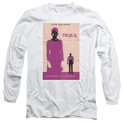 Star Trek Tng Season 6 Episode 6 Mens Long Sleeve Shirt White Officially Licensed Officially Licensed