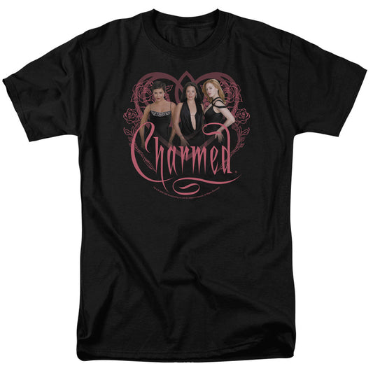 Charmed Charmed Girls Mens T Shirt Black Officially Licensed