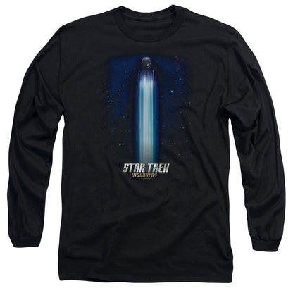 Star Trek Discovery Beams Mens Long Sleeve Shirt Black Officially Licensed Officially Licensed