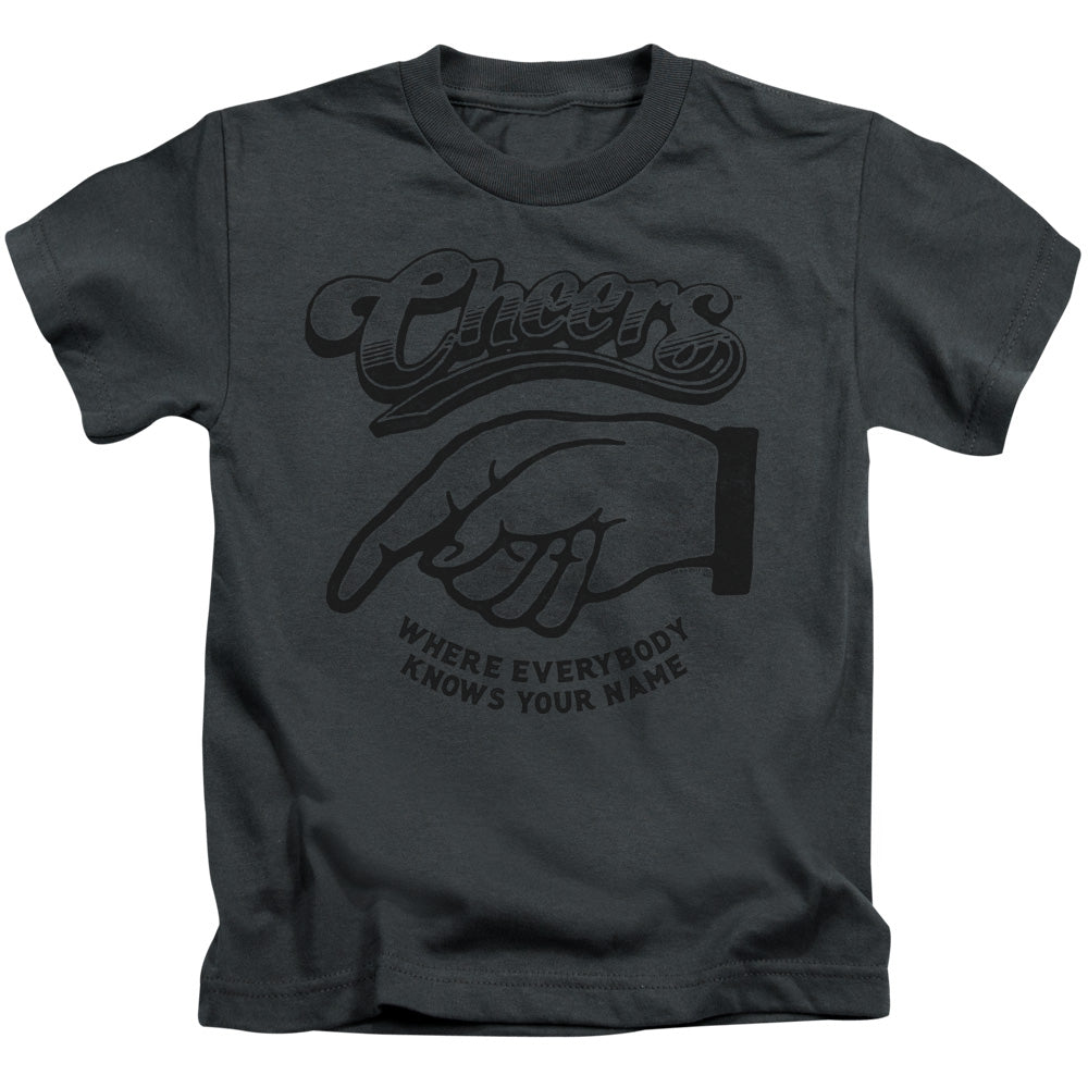Cheers the Standard Juvenile Kids Youth T Shirt Charcoal Officially Licensed
