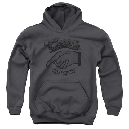 Cheers the Standard Kids Youth Hoodie Charcoal Officially Licensed
