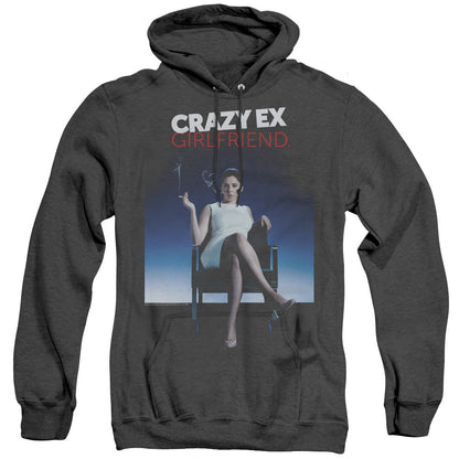 Crazy Ex Girlfriend Crazy Instinct Heather Mens Hoodie Black Officially Licensed