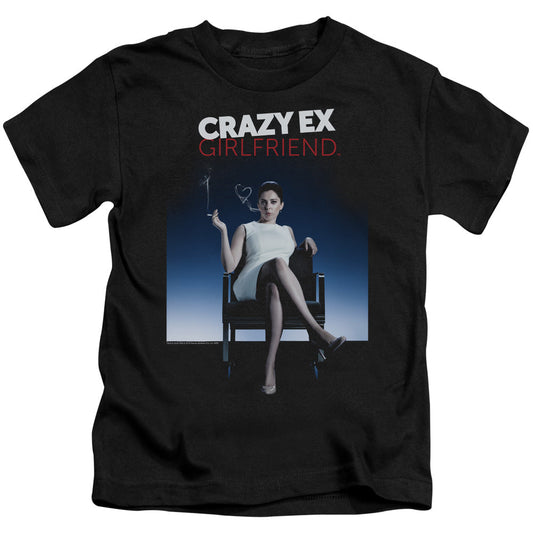 Crazy Ex Girlfriend Crazy Instinct Juvenile Kids Youth T Shirt Black Officially Licensed