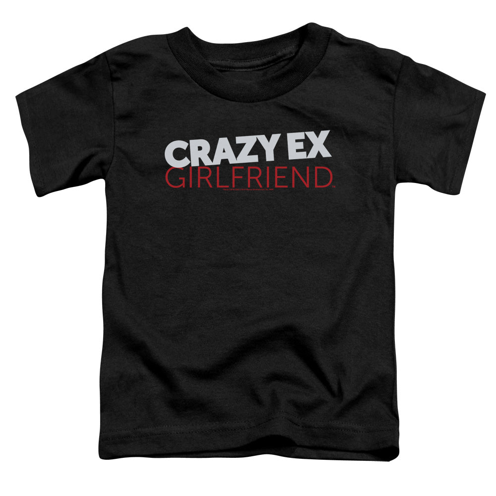 Crazy Ex Girlfriend Crazy Logo Toddler Kids Youth T Shirt Black Officially Licensed
