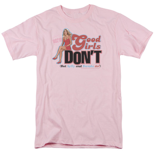 90210 Good Girls Dont Mens T Shirt Pink Officially Licensed