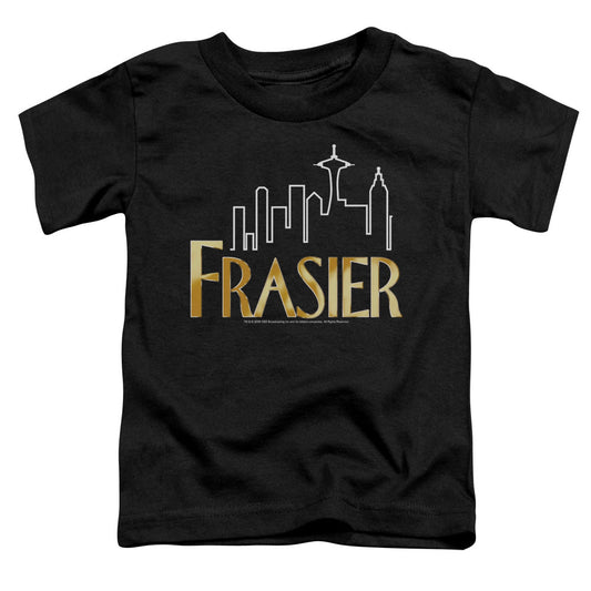Frasier Frasier Logo Toddler Kids Youth T Shirt Black Officially Licensed