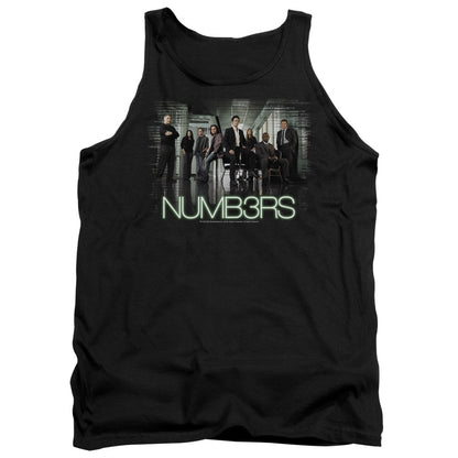 Numb3Rs Numbers Cast Mens Tank Top Shirt Black Officially Licensed
