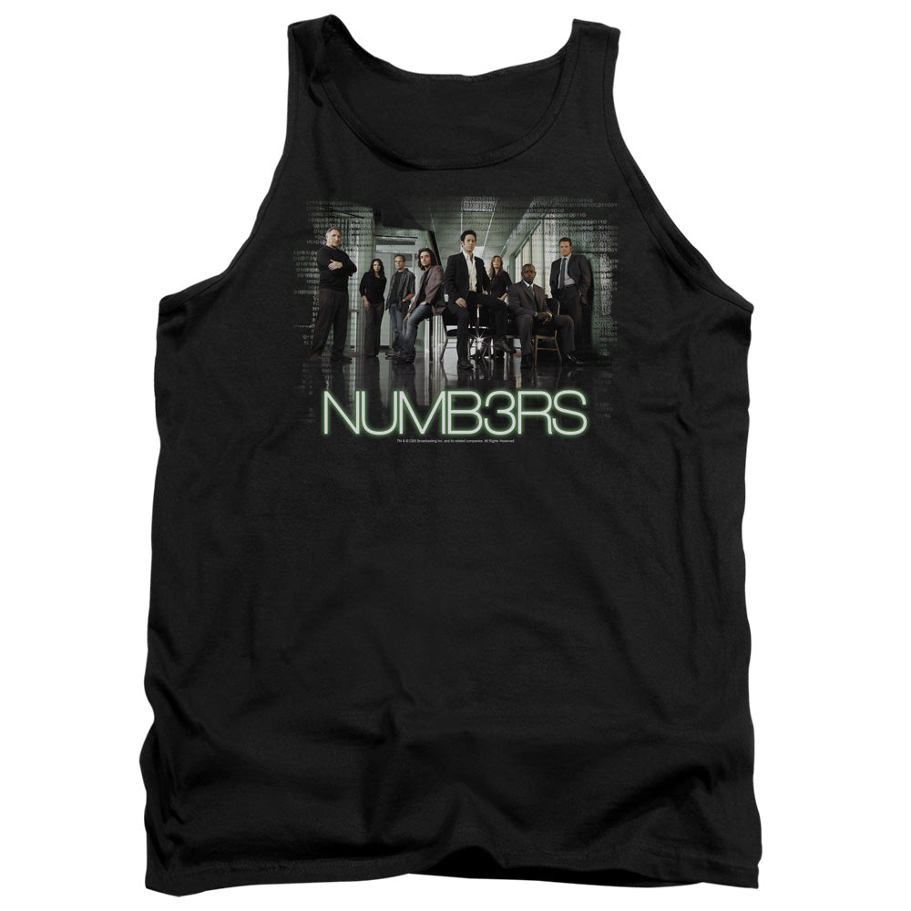 Numb3Rs Numbers Cast Mens Tank Top Shirt Black Officially Licensed