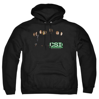 Csi Shadow Cast Mens Hoodie Black Officially Licensed