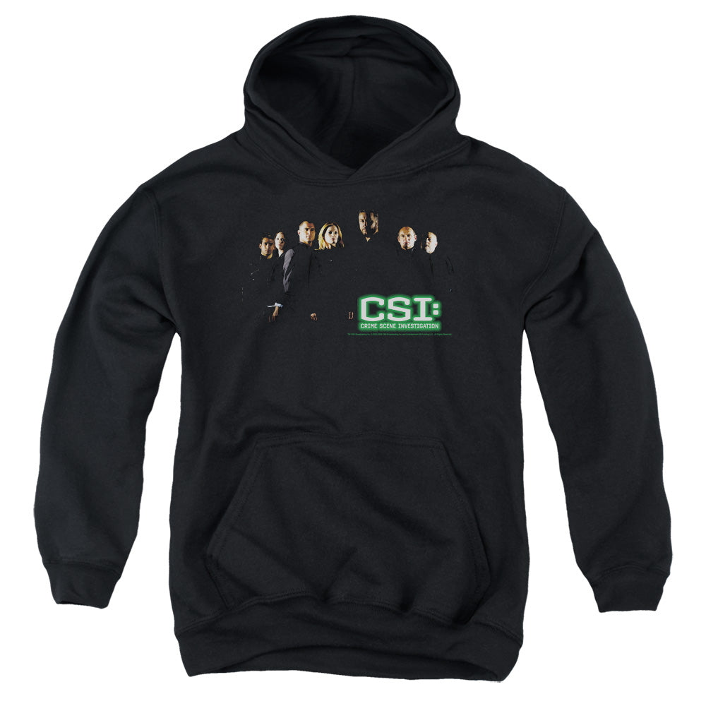 Csi Shadow Cast Kids Youth Hoodie Black Officially Licensed