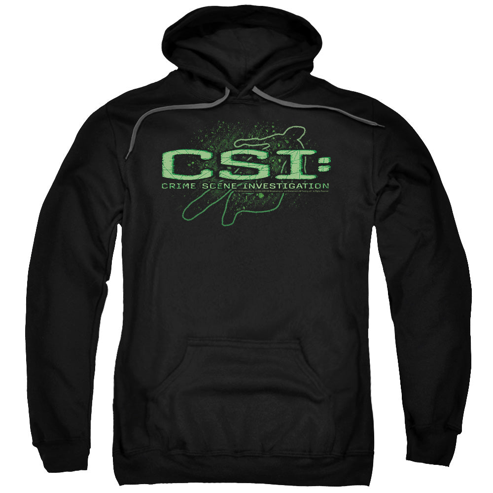Csi Sketchy Shadow Mens Hoodie Black Officially Licensed
