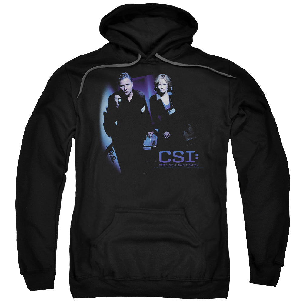 Csi At The Scene Mens Hoodie Black Officially Licensed