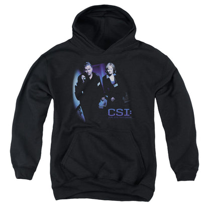 Csi at the Scene Kids Youth Hoodie Black Officially Licensed