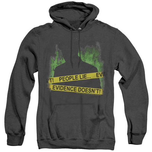 Csi People Lie Mens Heather Hoodie Black Officially Licensed