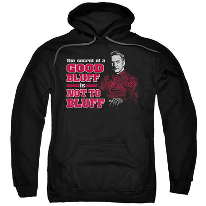 Ncis No Bluffing Mens Hoodie Black Officially Licensed