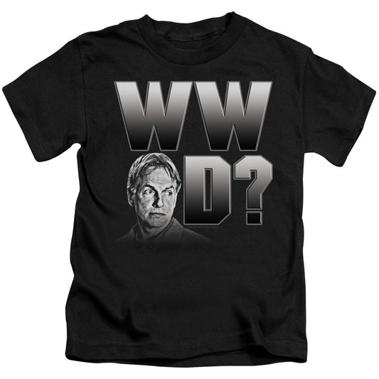 Ncis What Would Gibbs Do Juvenile Kids Youth T Shirt Black Officially Licensed
