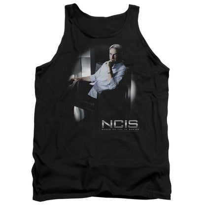 Ncis Gibbs Ponders Mens Tank Top Shirt Black Officially Licensed