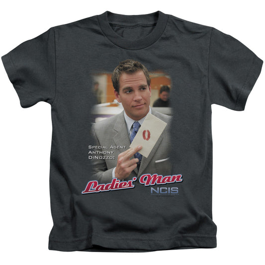 Ncis Ladies Man Juvenile Kids Youth T Shirt Charcoal Officially Licensed